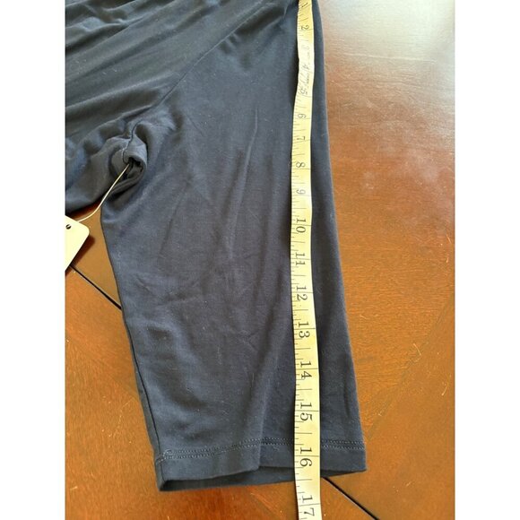 Soft Surroundings NWT Navy Blue Hyannis Faux Wrap Dress in Size 1X - Picture 10 of 11